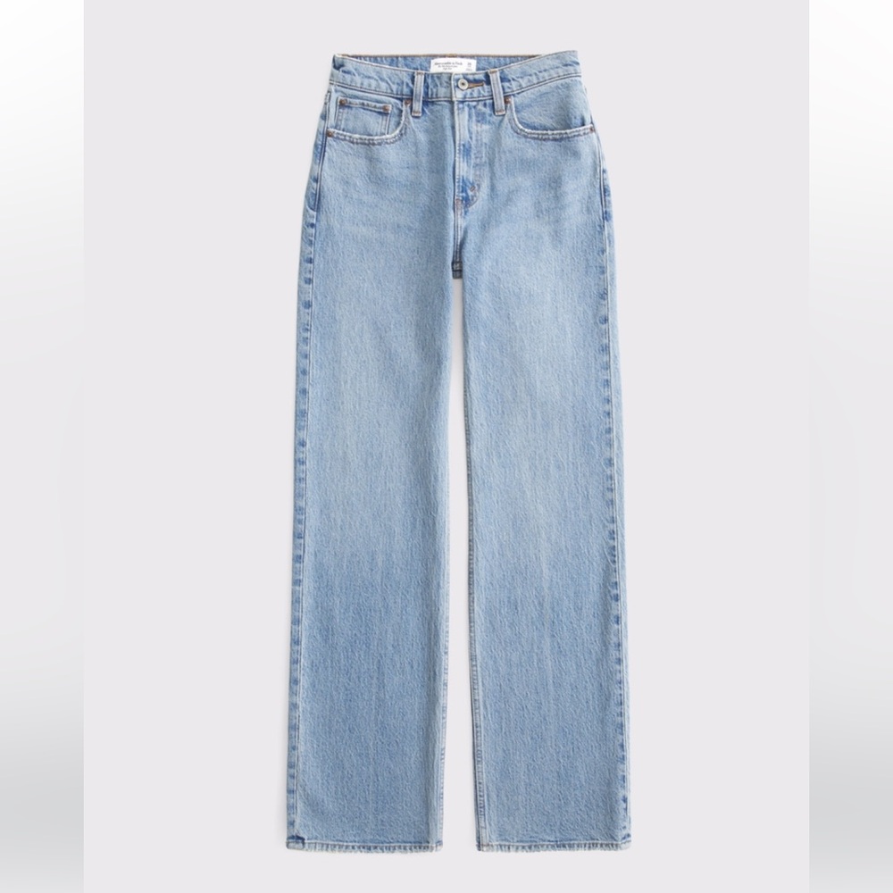 Abercrombie & fitch curve love HR 90s relaxed jean